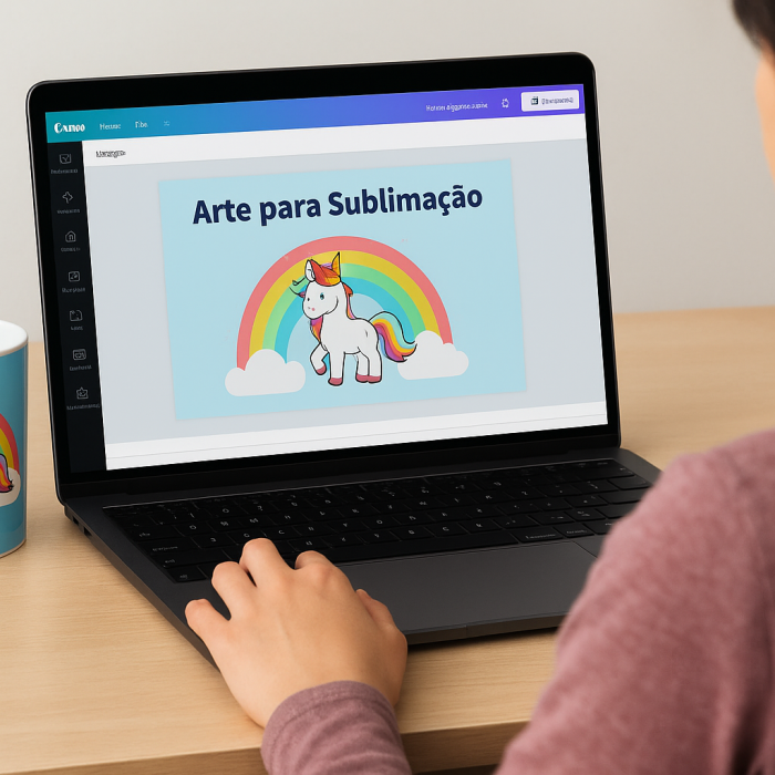 Como criar artes incríveis para sublimação sem saber Photoshop